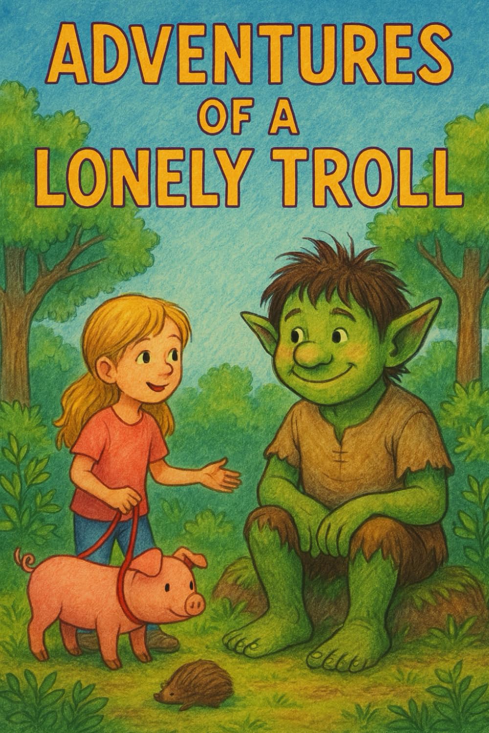 Adventures of a Lonely Troll: Book 1 in the Troll Tales Series (Troll Adventures)
