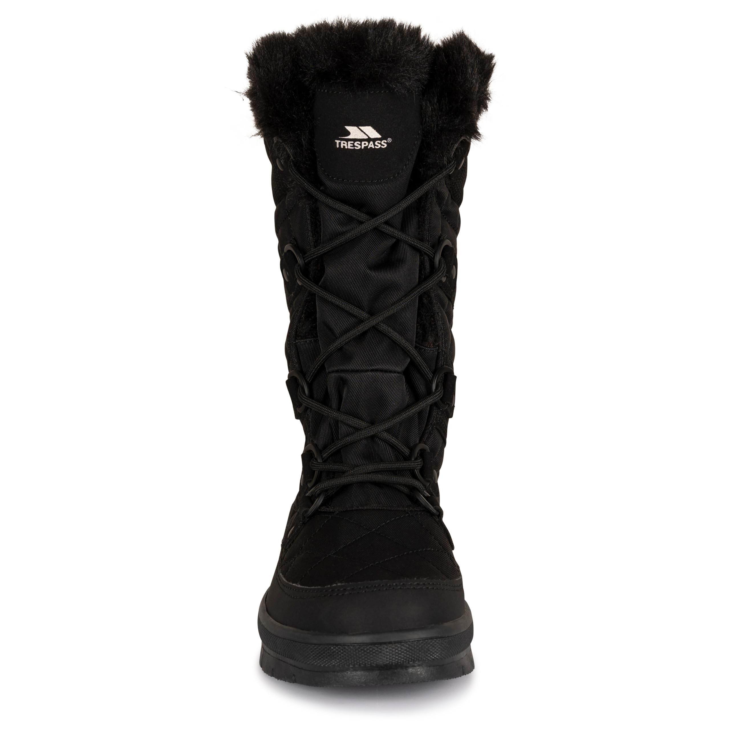 Trespass Evelyn - Botas de nieve para mujer, con forro polar, impermeables, para invierno