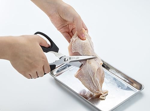 Miniatura 6 de Green Bell - Tijeras de cocina de acero inoxidable SJ-K 100