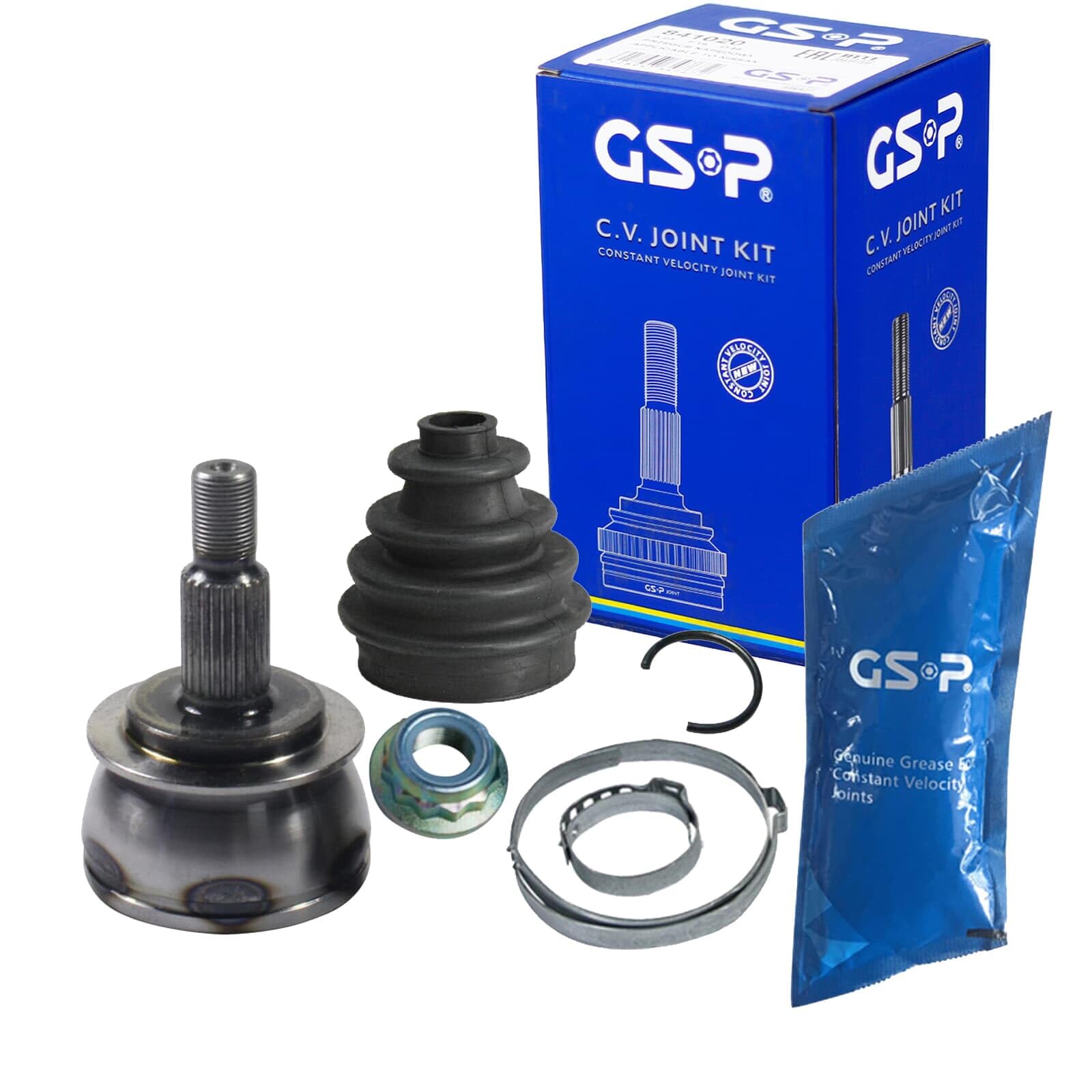 GSP Kit de tête de cardan M20X1,5 835030 Jeu de joints Arbre de Transmission Compatible avec MERCEDES-BENZ Classe A W169 Classe B W245