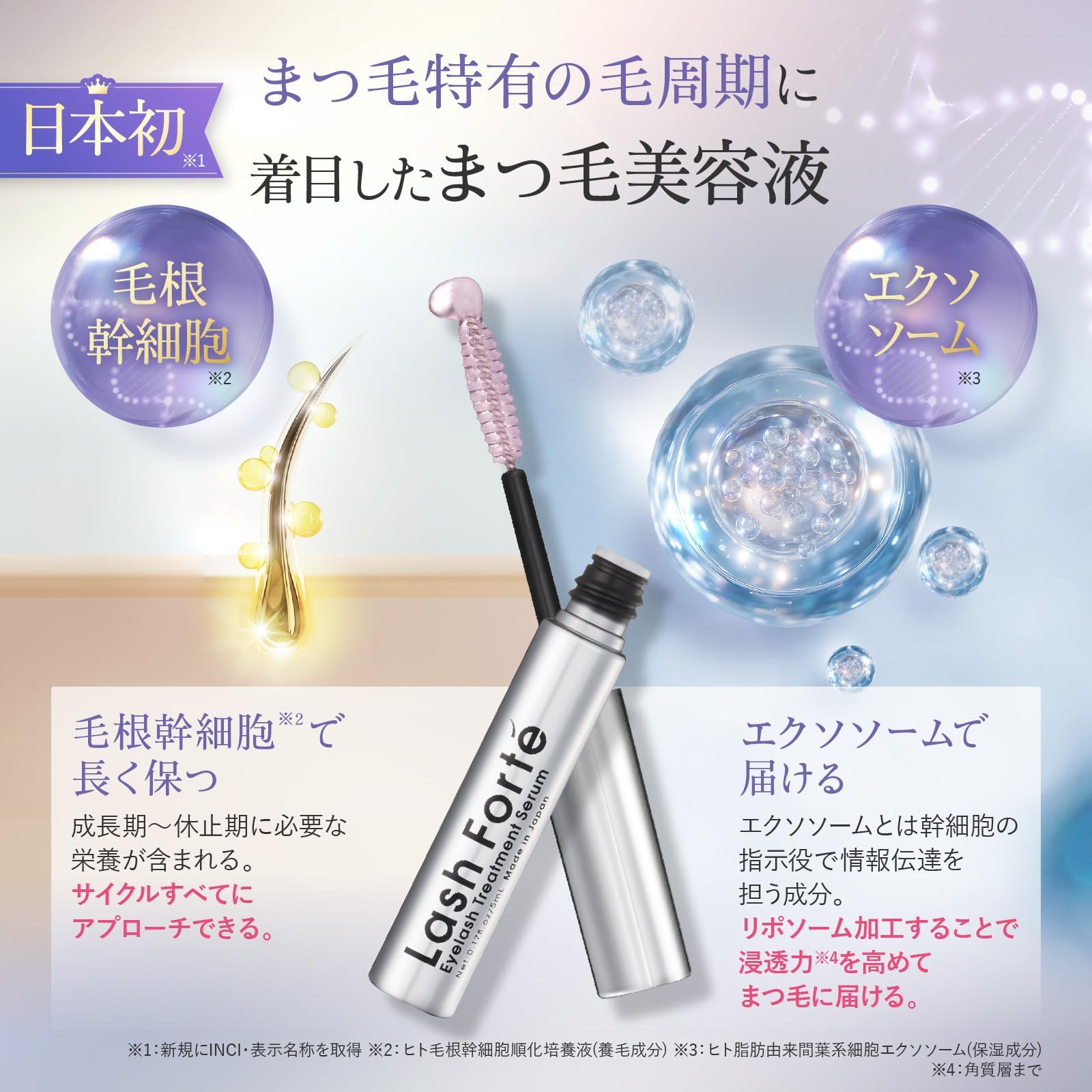 Amazon.co.jp: ラッシュフォルテ Lash Forté まつ毛美容液 5mL まつげ