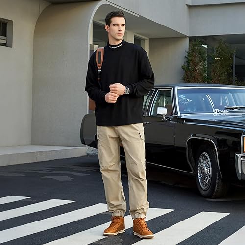 Miniatura 2 de Jousen Zapatos deportivos de moda para hombre, zapatillas de vestir altas y casuales para hombre