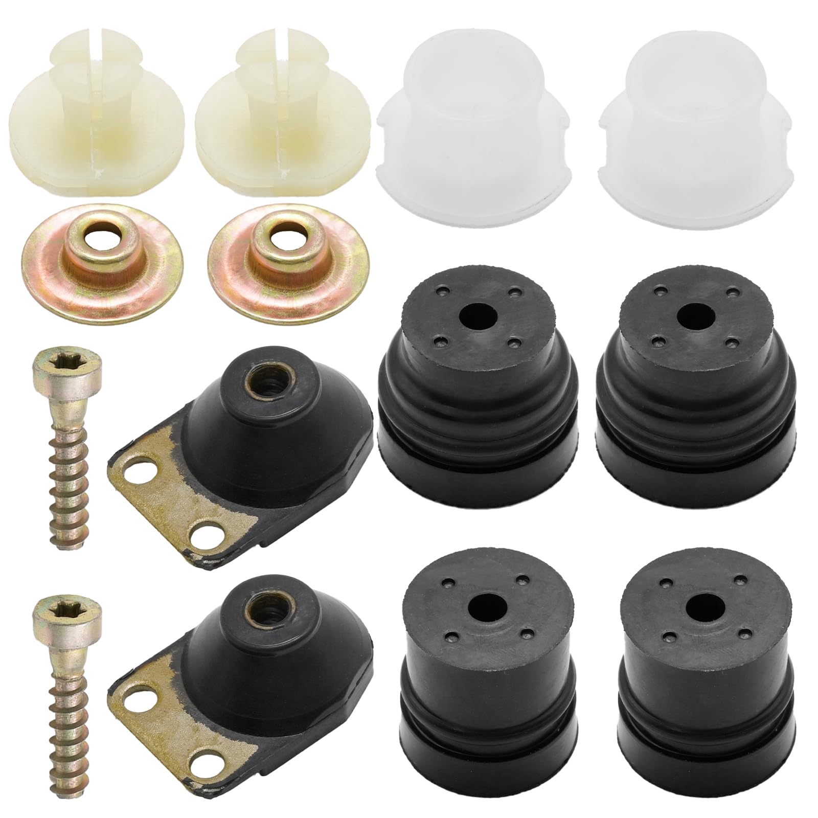 Hoypeyfiy 1121 790 9901 - Set di 7 motoseghe per ammortizzatori di vibrazione, ricambio per Stihl 026 024 MS240 MS260, sostituisce 1121 790 9912