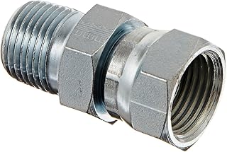 Eaton Weatherhead 9205X8X8 Carbon Steel Fitting, Swivel, Adapter, 1/2