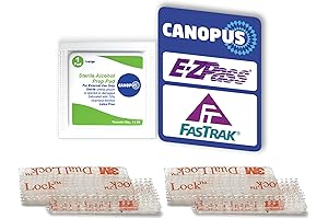 CANOPUS EZ-Pass Windshield Adhesive Strips