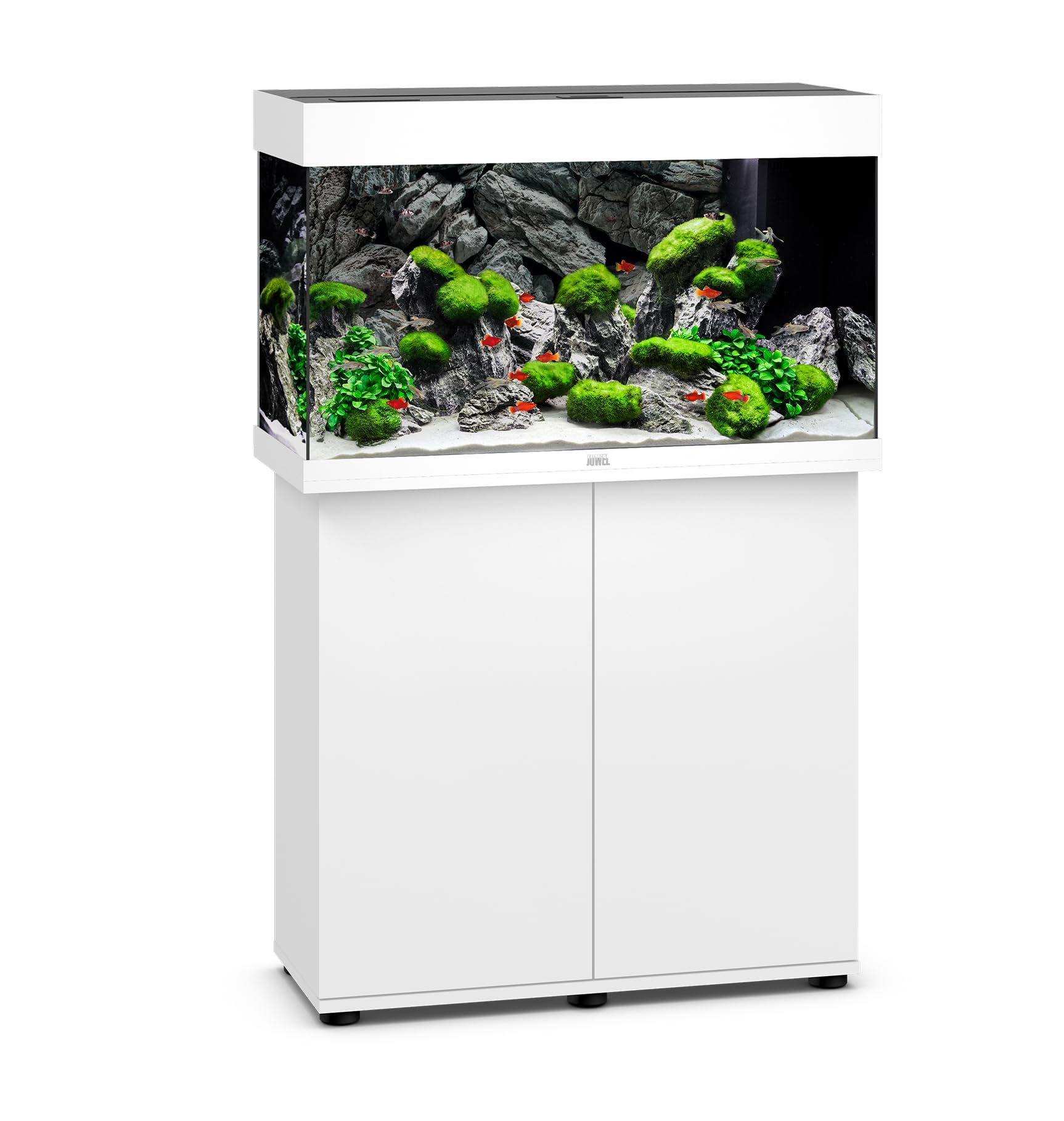 JUWEL Aquarium Rio 125 Kombination Weiss Premium-Bundle