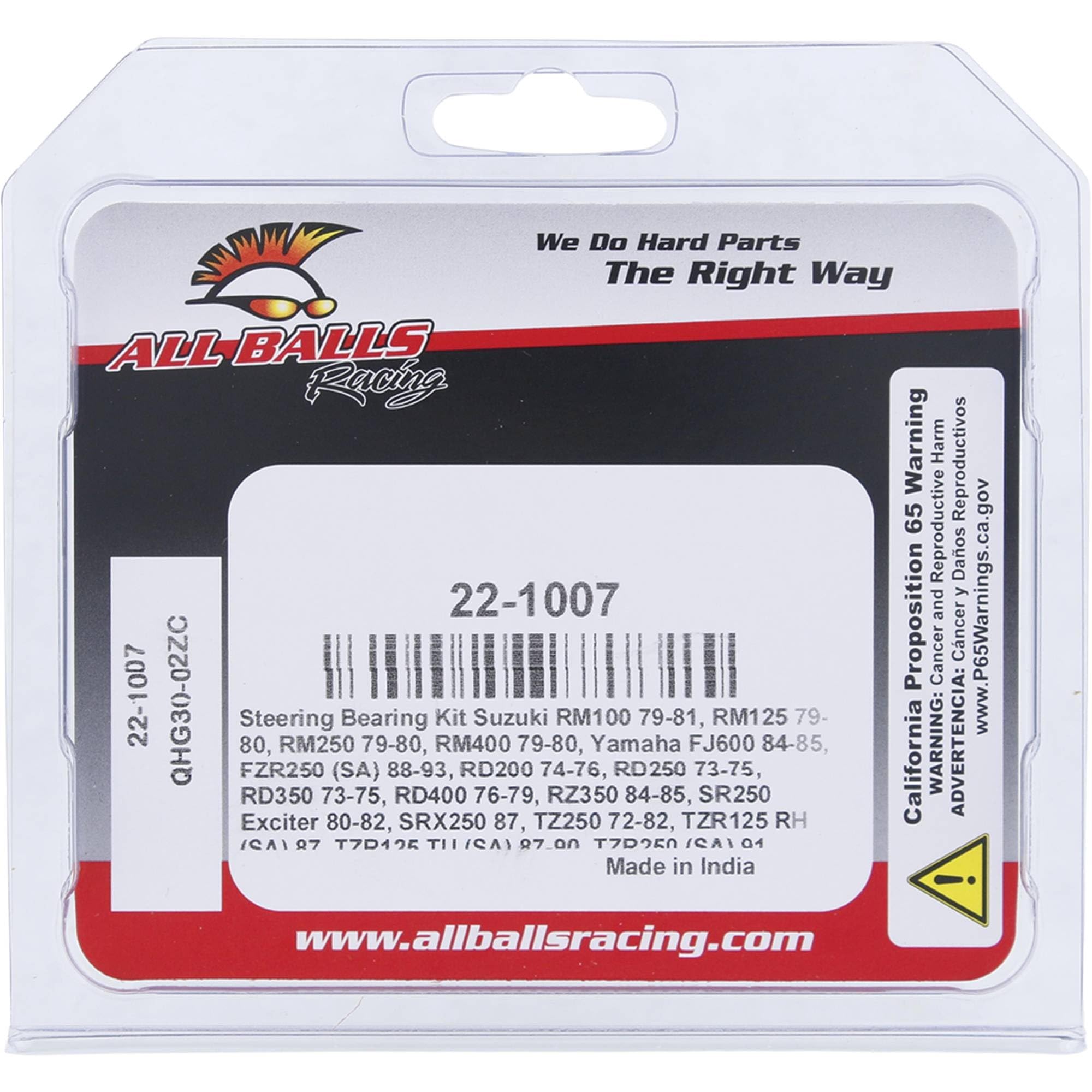All Balls 22 – 1007 Steering Cuscinetto Ruota