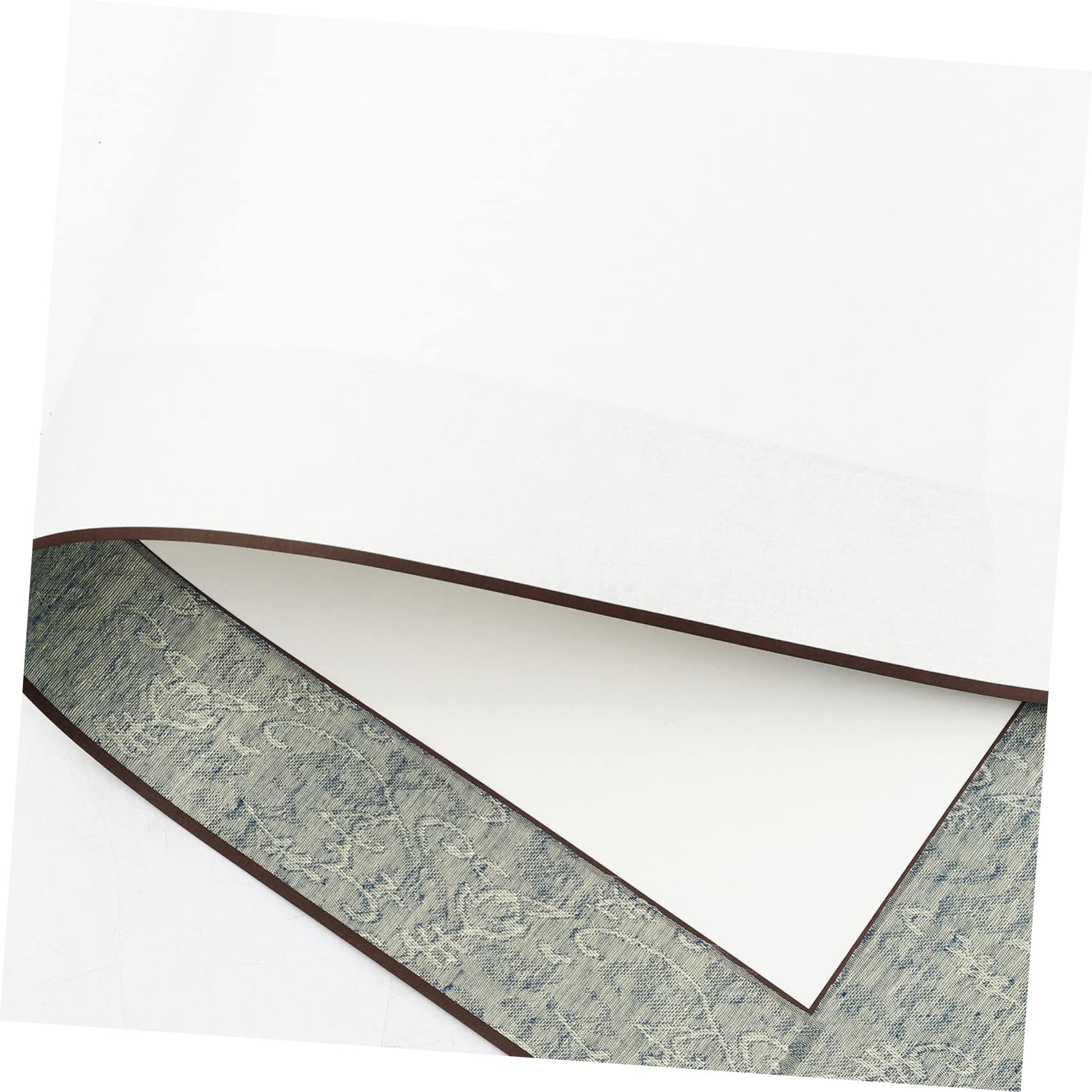 NUOBESTY Design Compact Rouleaux de Papier à Calligraphie Vierges, Lot de 2, Papier de Riz, pour Création Artistique et Décoration de Bureau