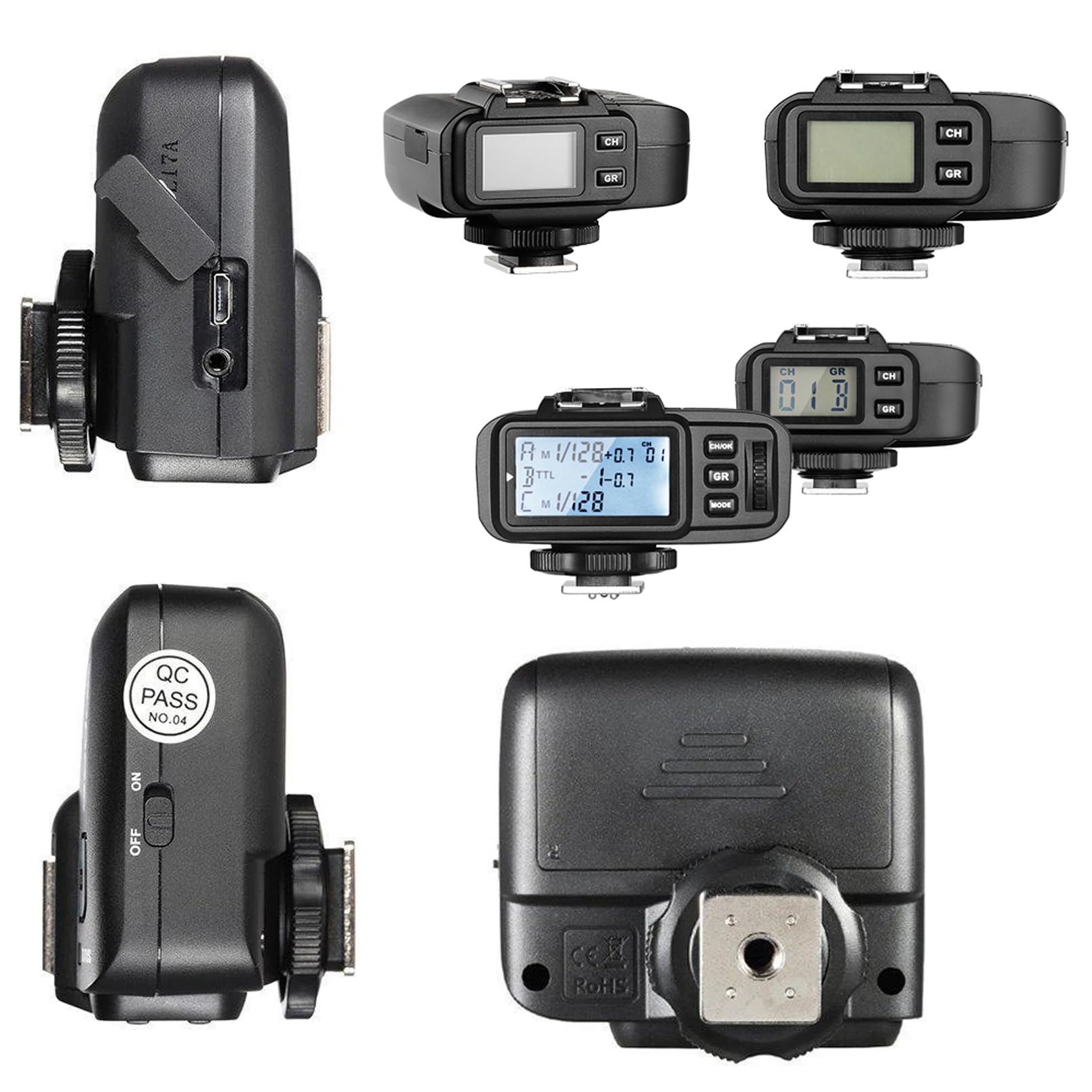 GODOX X1R-C 32チャンネルTTL 1/8000s ワイヤレスリモートフラッシュ