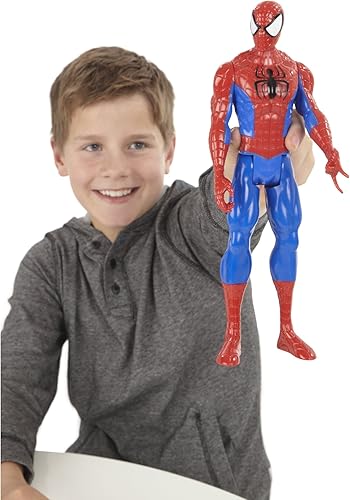 Miniatura 3 de Hasbro Marvel Ultimate Spider-man Titan Hero Series Spider-man, figura de 12 pulgadas