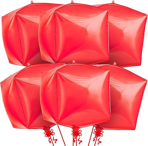 Miniatura 10 de KatchOn, Globos plateados brillantes de 22 pulgadas, paquete de 6 unidades, globos de aluminio plateado, despedida de soltera, globos de cumpleaños