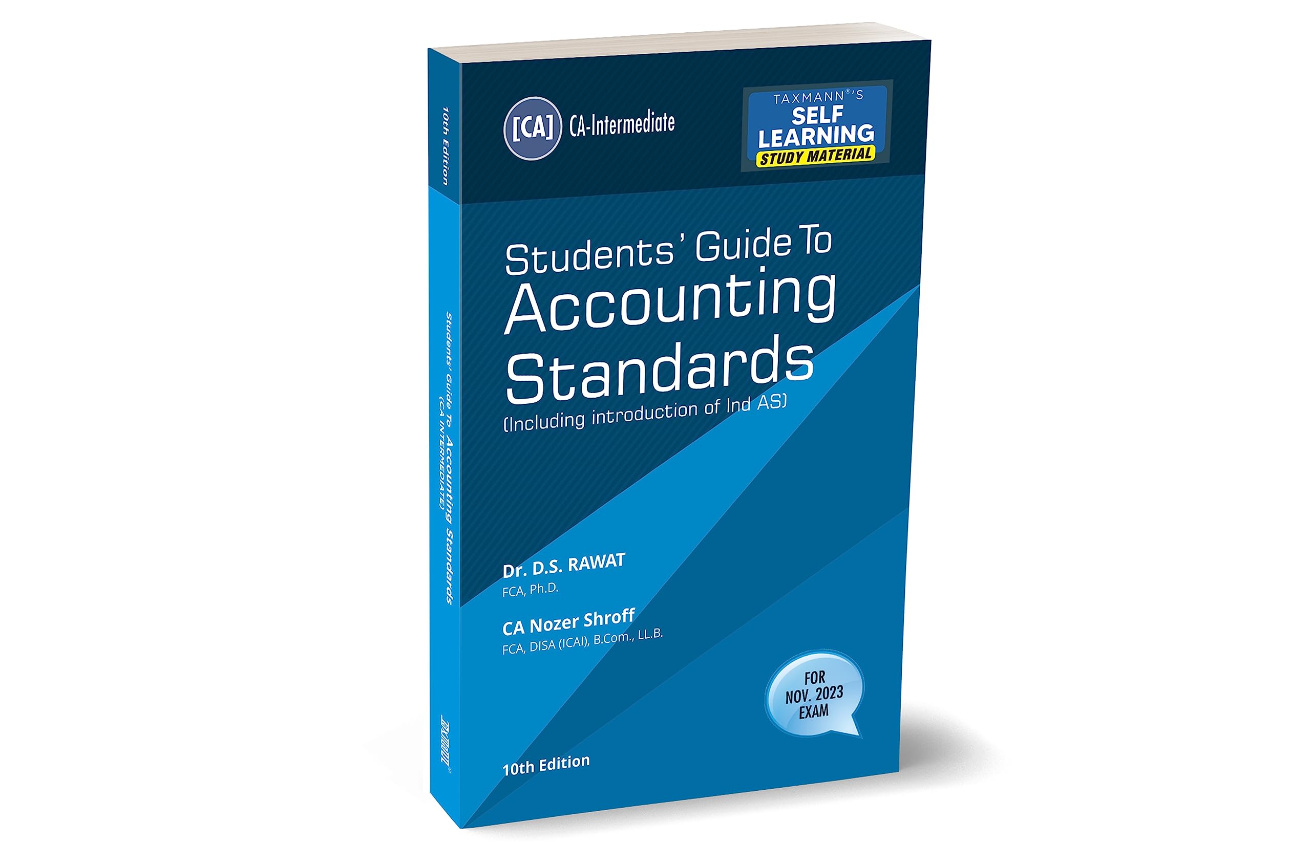 Taxmann's Students' Guide to Accounting Standards (Paper 1 & 5 | Accounts/Adv. Accounts) – Study material presenting the AS in a simple language | CA Inter | Nov. 2023 Exam Paperback – 17 June 2023