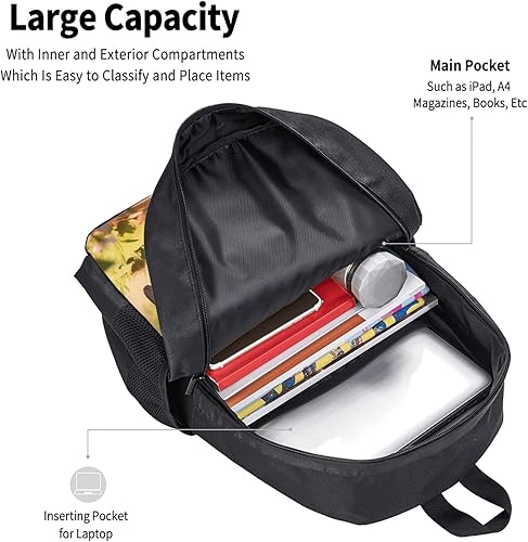 Miniatura 5 de Cute Mouse Notebook Backpack Fits 15 Inch Laptop Work Backpack Casual Daypack