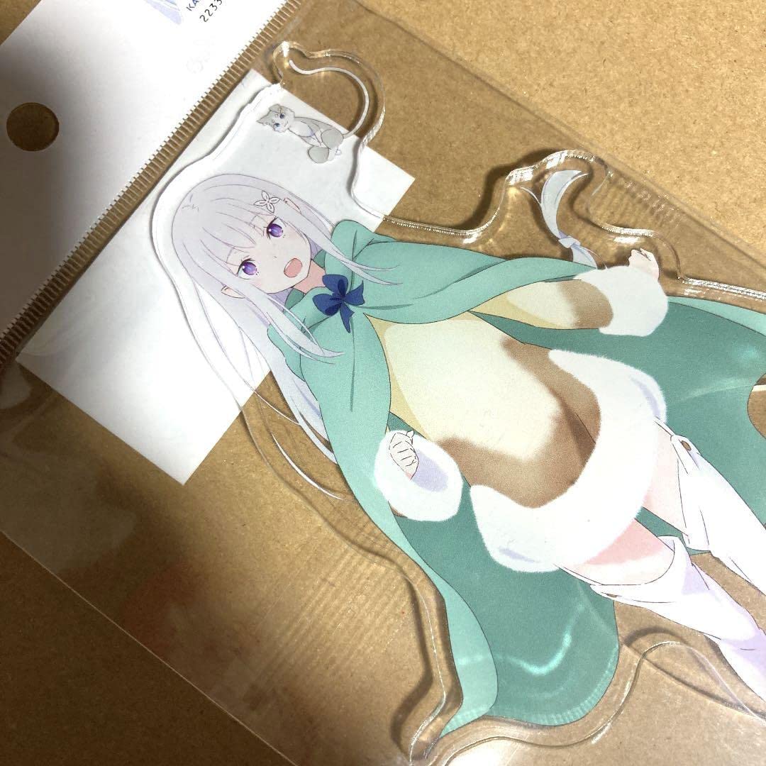 Amazon.co.jp: ＊ エミリア アクリルスタンド 氷結の絆 リゼロ パック 