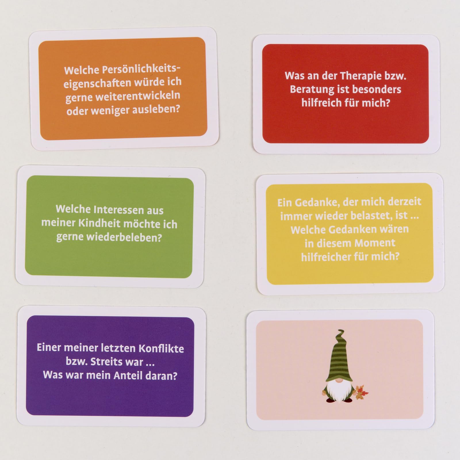 Gedanken im Fluss: Mehr Kreativität in Therapie und Beratung. 100 Karten für neue Antworten auf wichtige Fragen. Kartenset mit 12-seitigem Booklet in stabiler Box, Kartenformat 5,9 x 9,2 cm