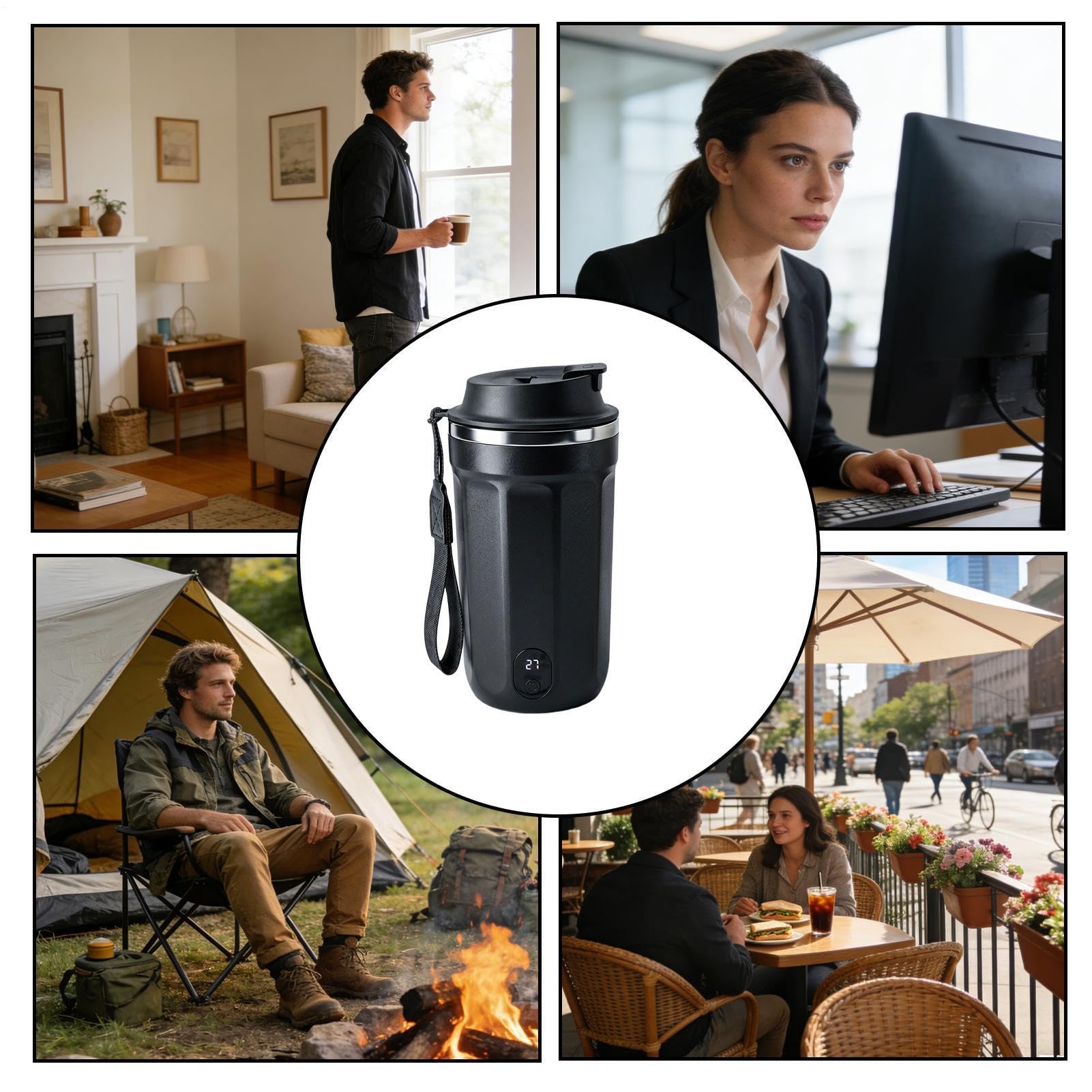 Smart Coffee Mixer , Caffè Mixer , Acciaio Elettrico USB