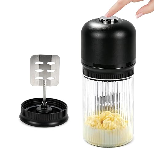 Electric Butter Churn One-Touch Butter Maker Ready in 5-15 Min