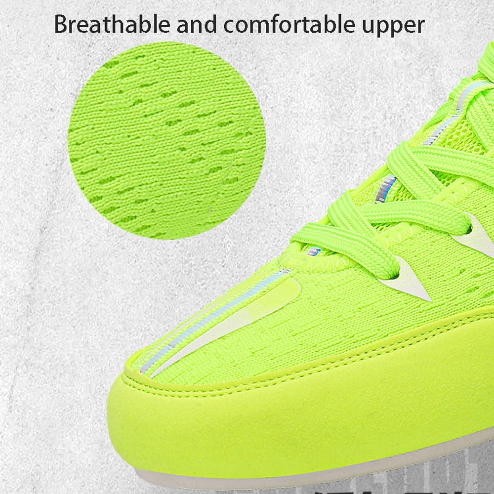 Zapatillas de Boxeo Unisex, Zapatos de Lucha Libre para Adultos Niños, Botines de Goma Antideslizante
