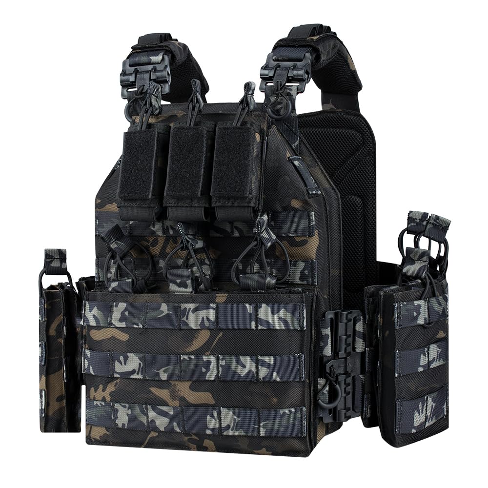 vAv YAKEDA Camo Tactical Outdoor Carrier Vest
