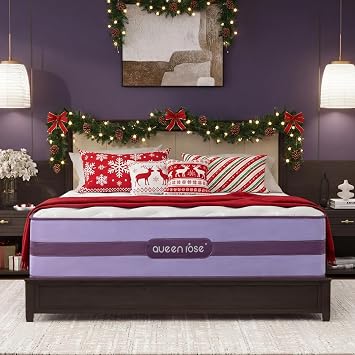 King Mattress, 14 Inch Plush Hybrid Mattress with Stronger Edge & Zone Support, Cooling-Gel Memory Foam & Pocket Springs, Motion Isolation, Fiberglass-Free, CertiPUR-US Certified