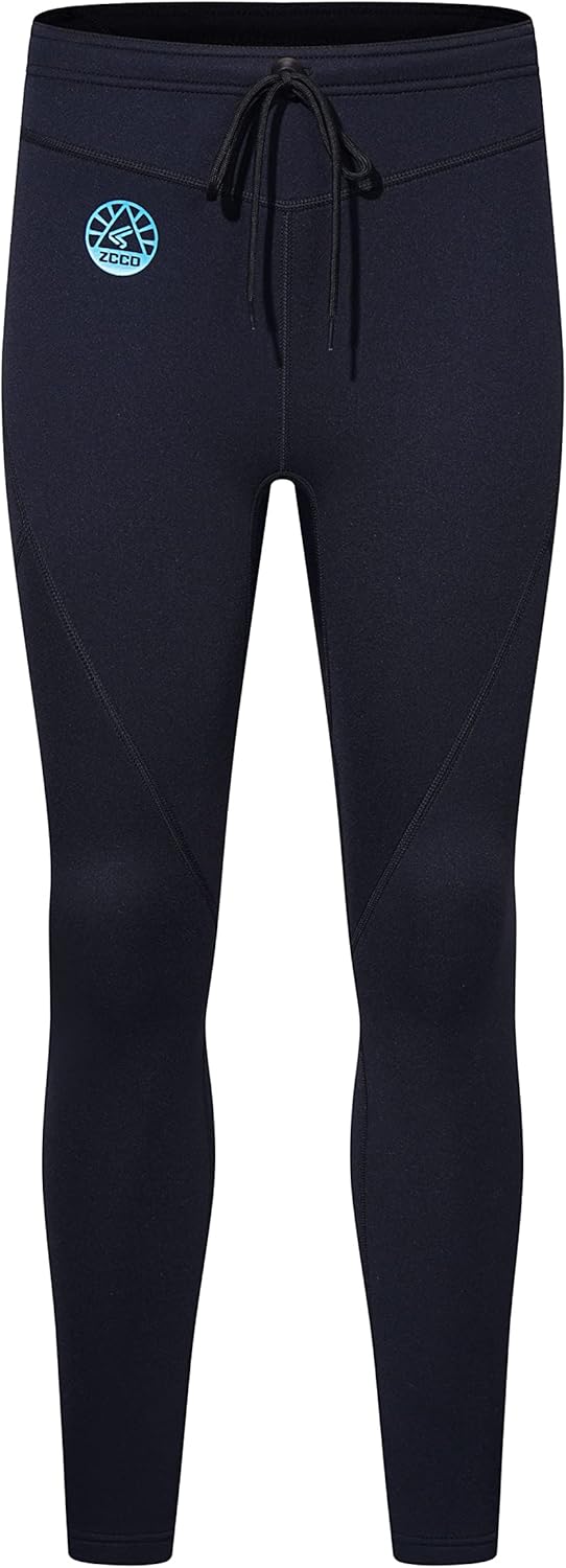 Men&Women Wetsuit Pants, 1.5mm/3mm Neoprene Long Pants Keep Warm,Diving Pants for Surfing Kayaking Swimming Diving Canoeing - Image 2