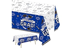 Delightful Graduation Tablecloth for Celebratory Festivities