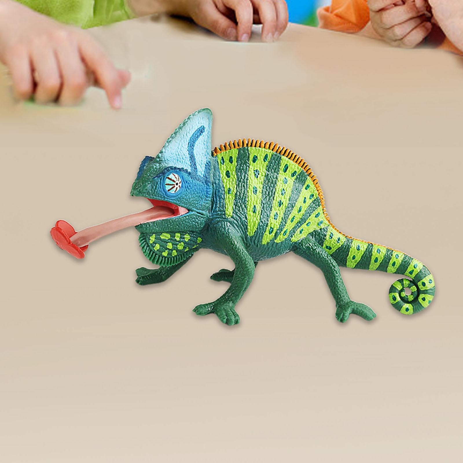 Amazon | Luwecf リアルなカメレオン動物フィギュア教育玩具 5 6 7 8