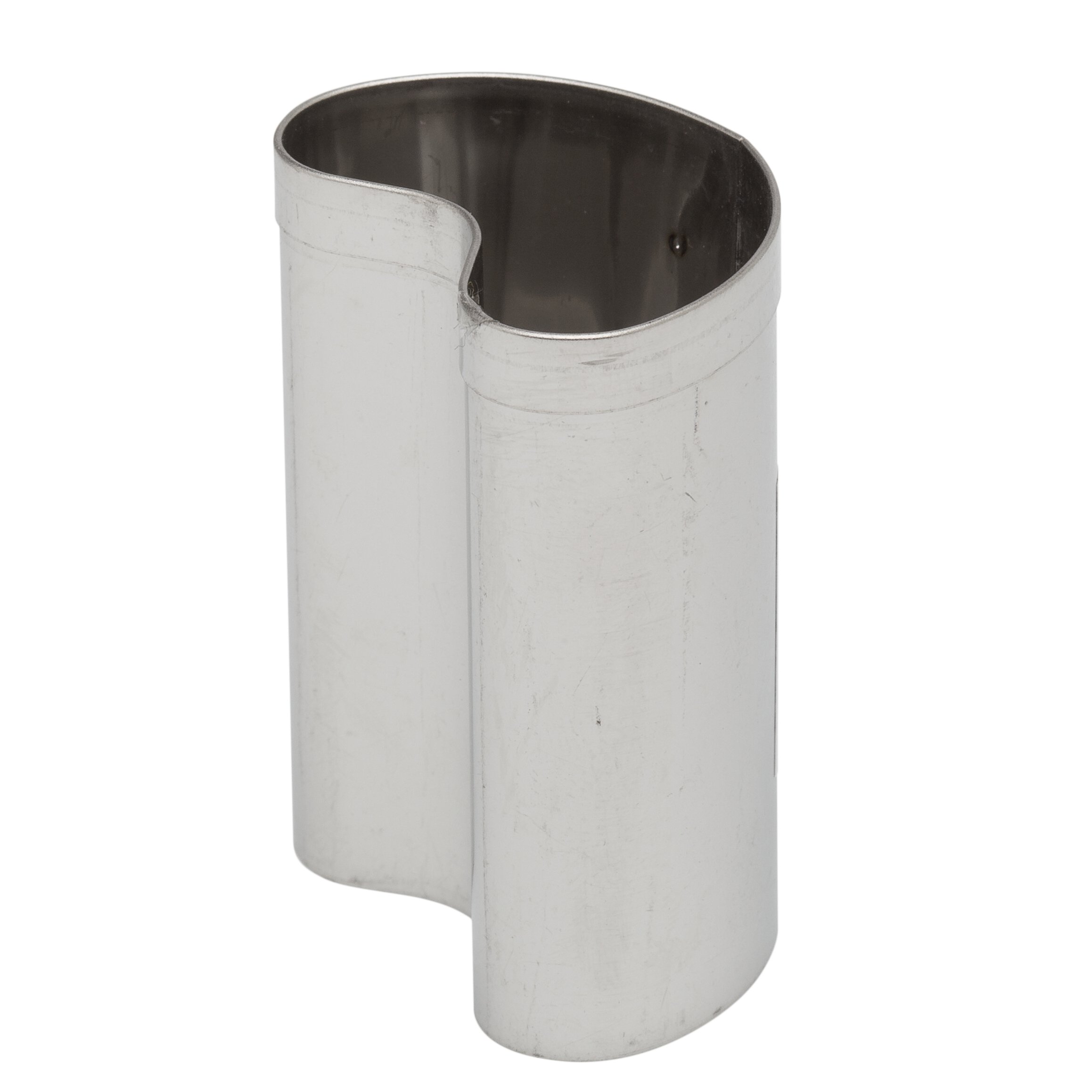 Ateco Petit Four Cutter, Nieren-Backzubehör, 5,1 cm, silberfarben