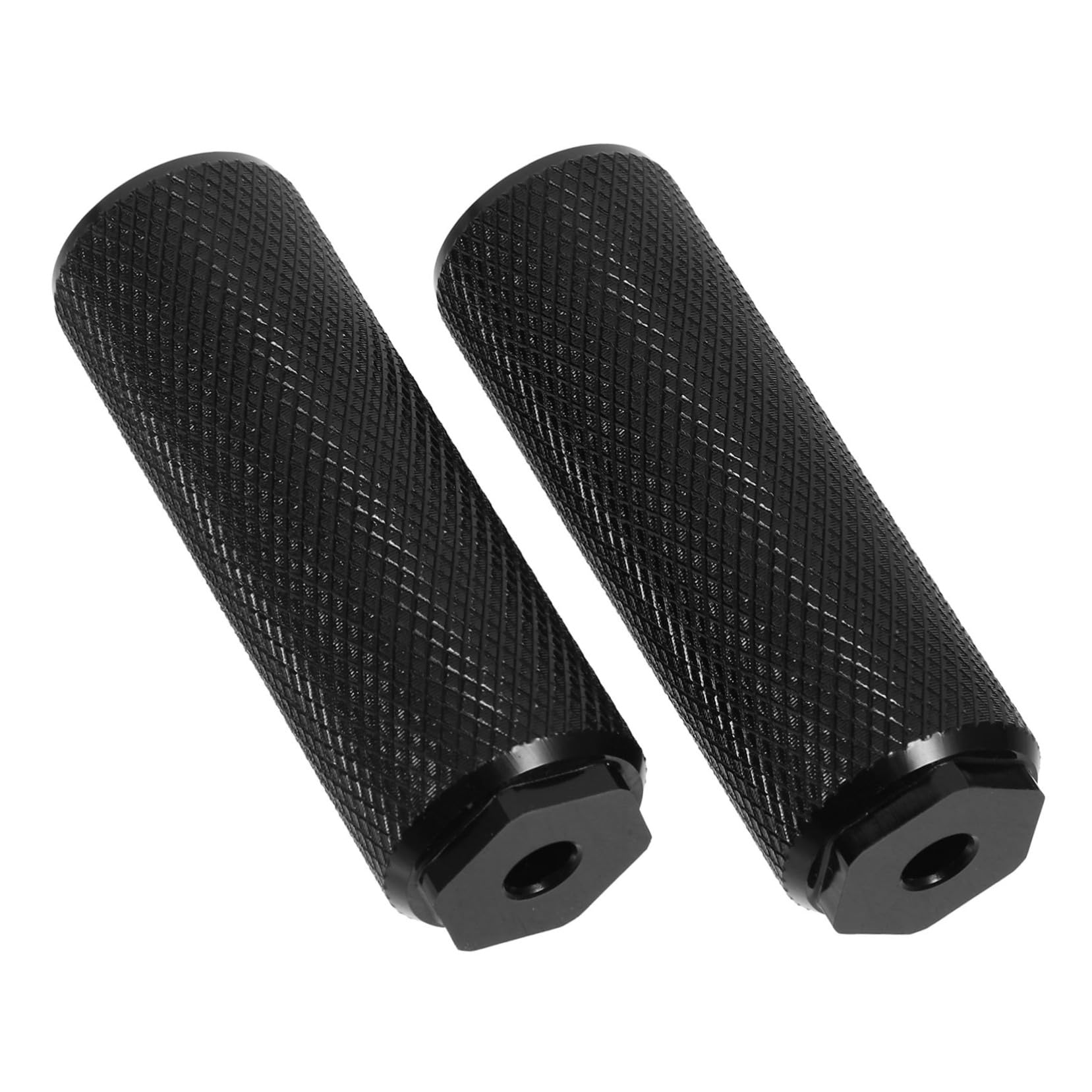 VANZACK Aluminum Alloy Bike Rear Foot Pegs Anti-Slip Bike Rear Foot Pedals Wear-Resistant Folding Bike Pegs Clamp on Foot Pegs for Bicycle 1 Set