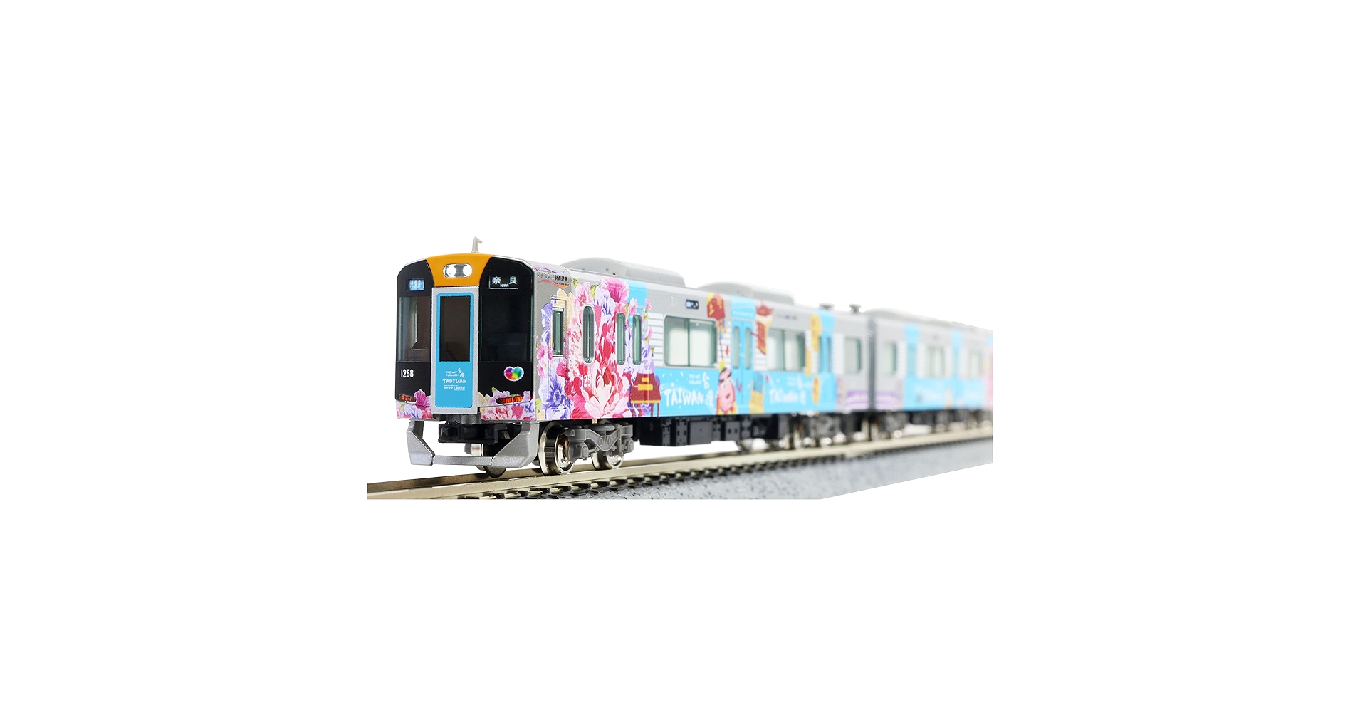 グリーンマックス50676阪神1000系桃園連携記念ラッピング　未走行品 グリーンマックス 50676 阪神1000系（阪神電車×桃園メトロ連携