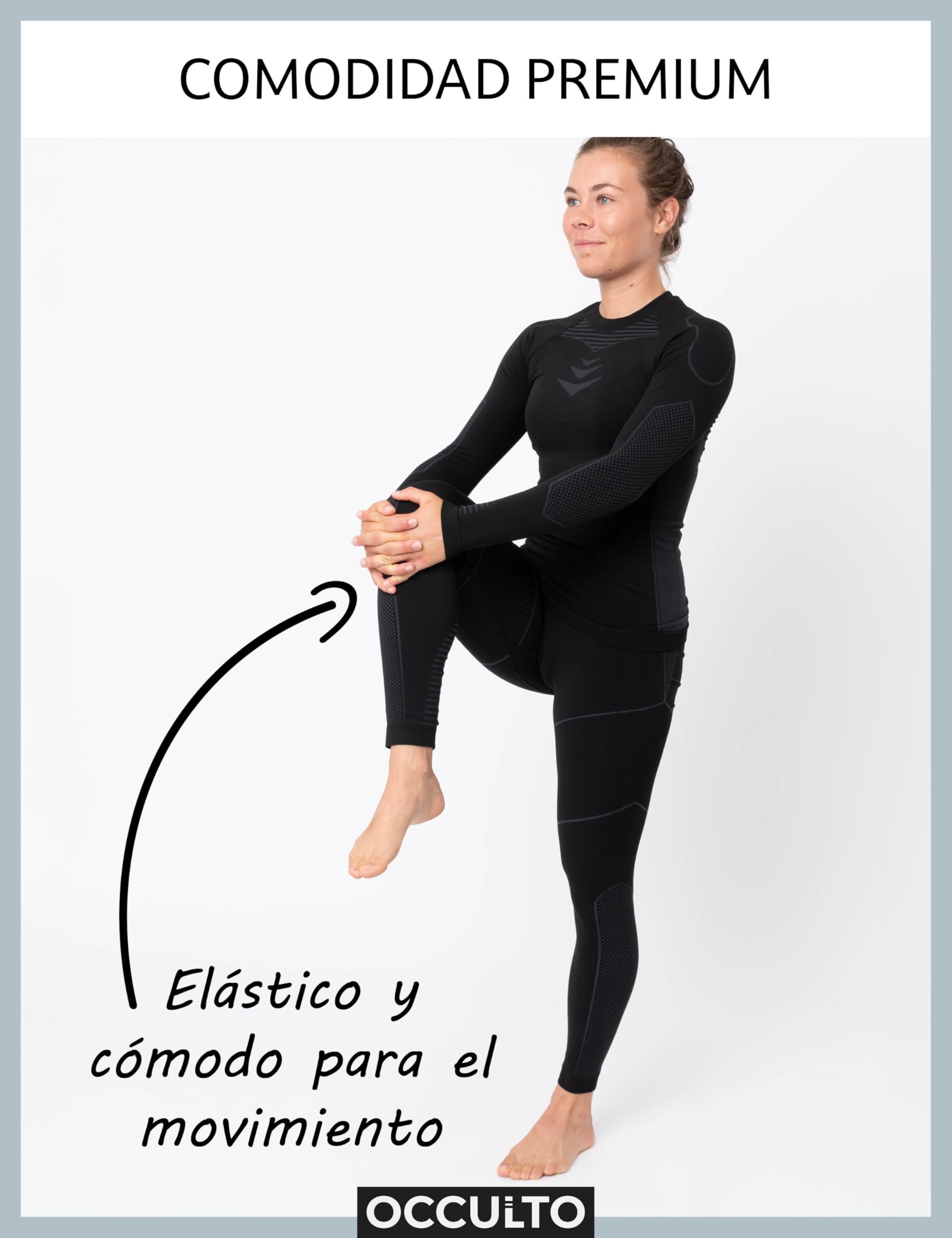 Occulto Ropa termica Esqui Mujer (Modelo: Lindsey)