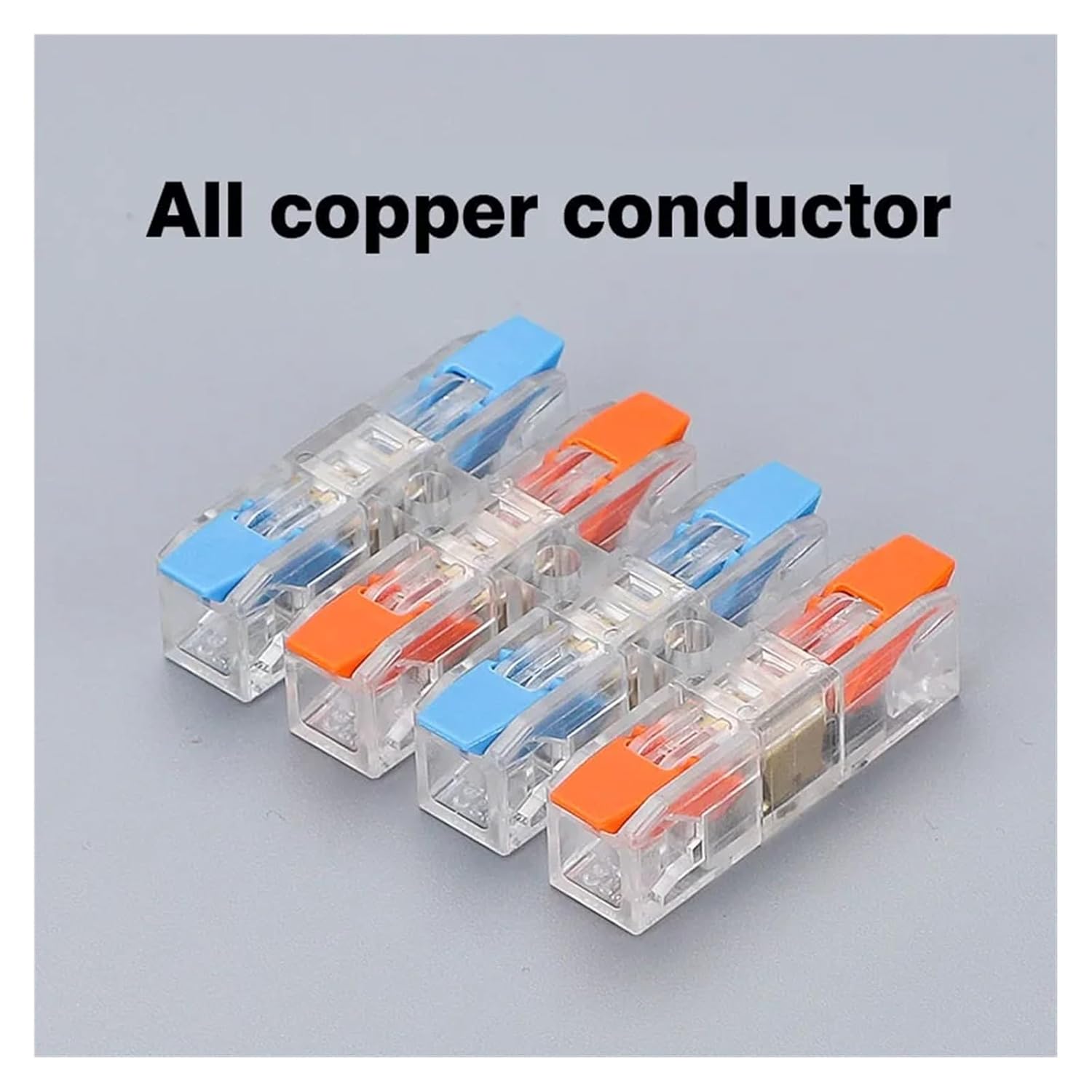 Quick Splicing Multiplex Butt Wire Connector Compact Electrical Cable Terminal Block Household 1-12 Pin Splicing Push-in(DF-3012-6)