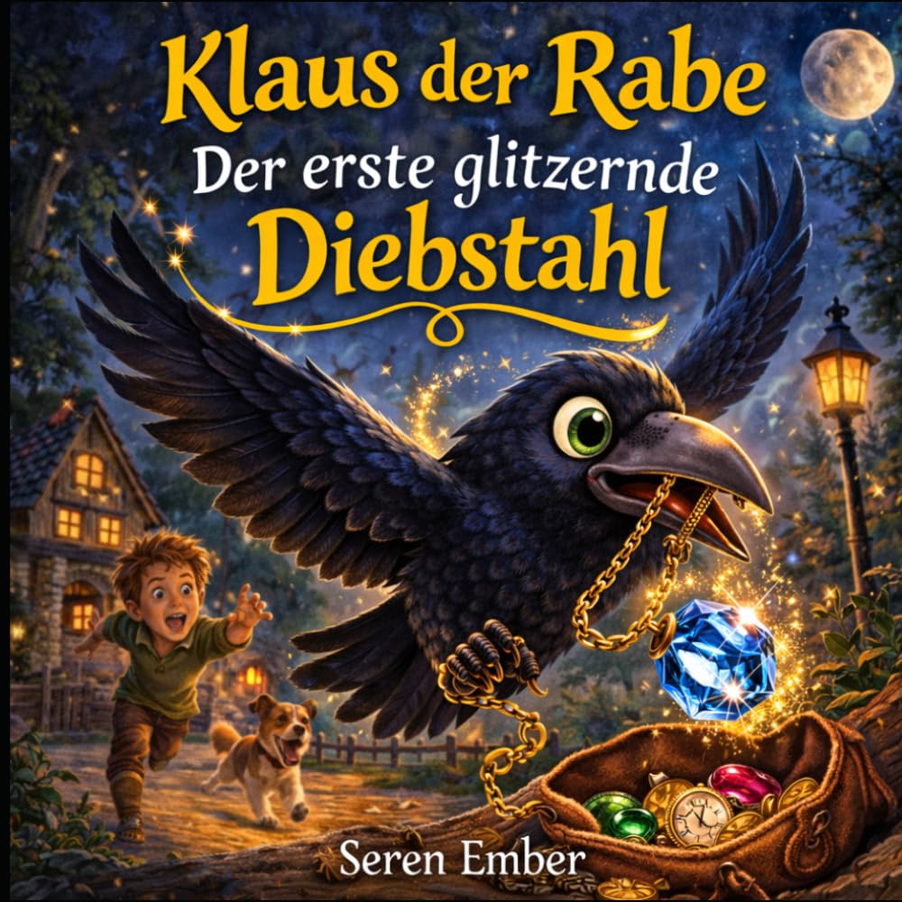 Klaus der Rabe: Der erste glitzernde Diebstahl