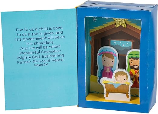 3D Nativity Book Craft Kit, Makes 12