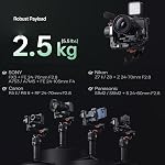 Hohem iSteady MT3 Pro Kit caméra Gimbal Stabilizer,w/AI Tracker & Détachable à distance en direct,Poignée bidirectionnelle en twist,Suivez Focus,Fast Vertical,5.5lbs Charge utile pour iPhone/Mirrless/Action Camera