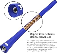 Vista 3 de ONE250 Antena de goma flexible de 7 pulgadas, compatible con Mazda MX-5 Miata (2006-2024), Mazda2 (2002-2016), Mazda3 (2002-2013), Mazda5, Mazda