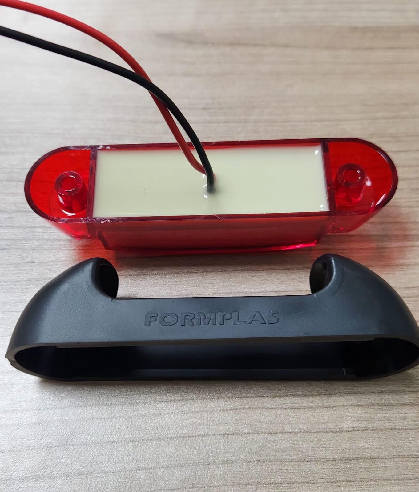 10 świateł bocznych LED z efektem neonowym 10 diod LED z efektem neonowym 12 V 24 V, lewe prawe tylne światła pozycyjne, gumowa rama do ciężarówki, przyczepy, przyczepy kempingowej