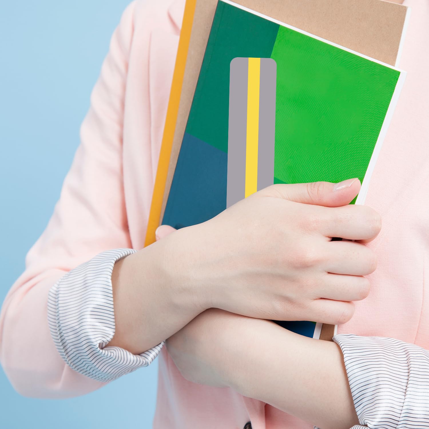 Aruicheng Guided Reading Strips Overlay Hightlight Bookmarks Reading Trackers Reading Tools Helps with Dyslexia for Students and Teacher Teaching 6 Pieces - Image 7