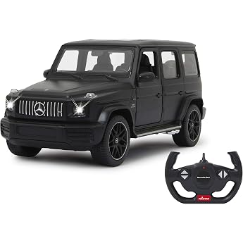 JAMARA 405176 - Mercedes-AMG G63 114 24GHz - offiziell lizenziert bis zu 1 Stunde Fahrzeit bei ca. 11 Kmh perfekt nachgebildete Details hochwertige Verarbeitung