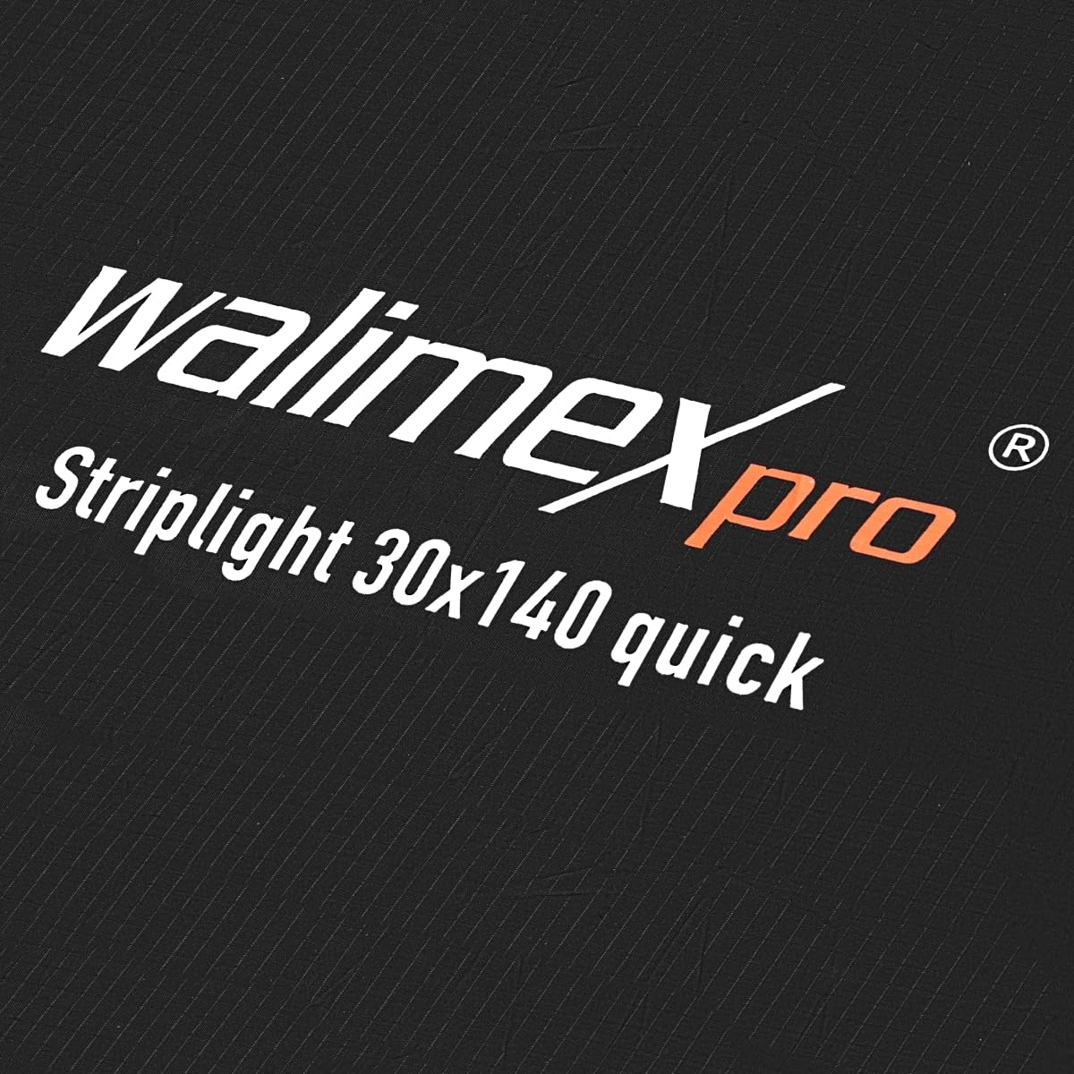 Walimex pro Studio Line Striplight SB QA pour Elinchrom - Boîte à lumière - Surface : 30 x 140 cm - Profondeur : 49,5 cm - Pliable - Avec grille, diffuseur intérieur et extérieur - Anneau de vitesse -