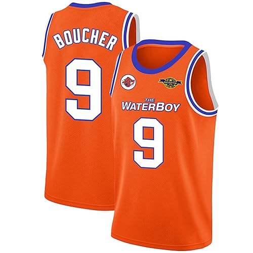90s Basketball Jersey for Party,Bobby Boucher #9 The Waterboy Sandler