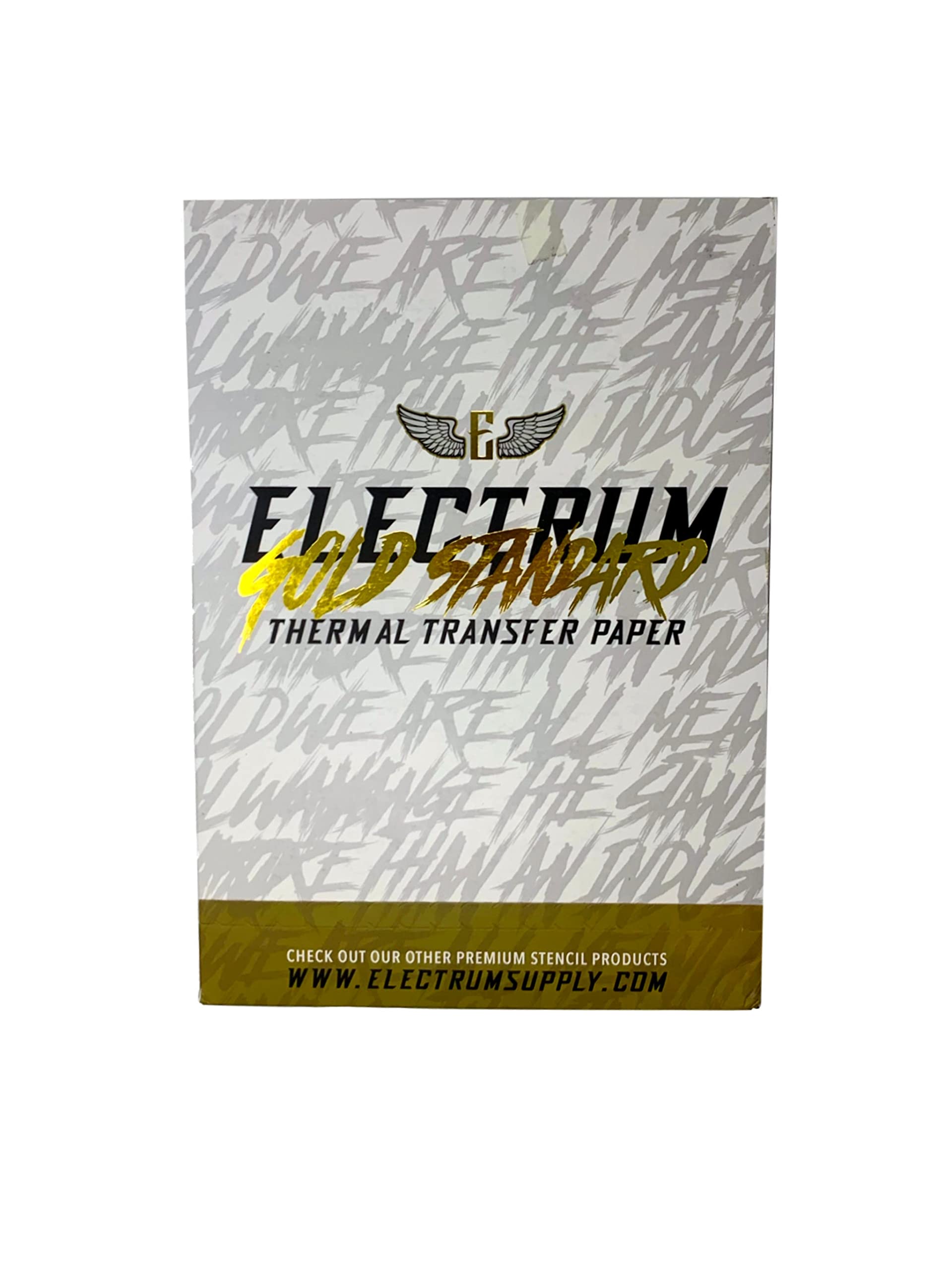Electrum Gold Standard Thermal Transfer Paper 8-1/2 x 11 - 100 Sheets