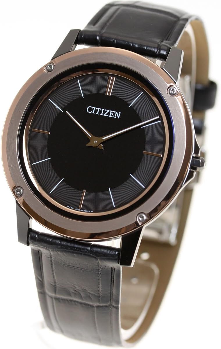 Eco Drive One Solar Watch Citizen Thickness 2.98 mm Thin photovoltaic Clock Mens AR5025-08E