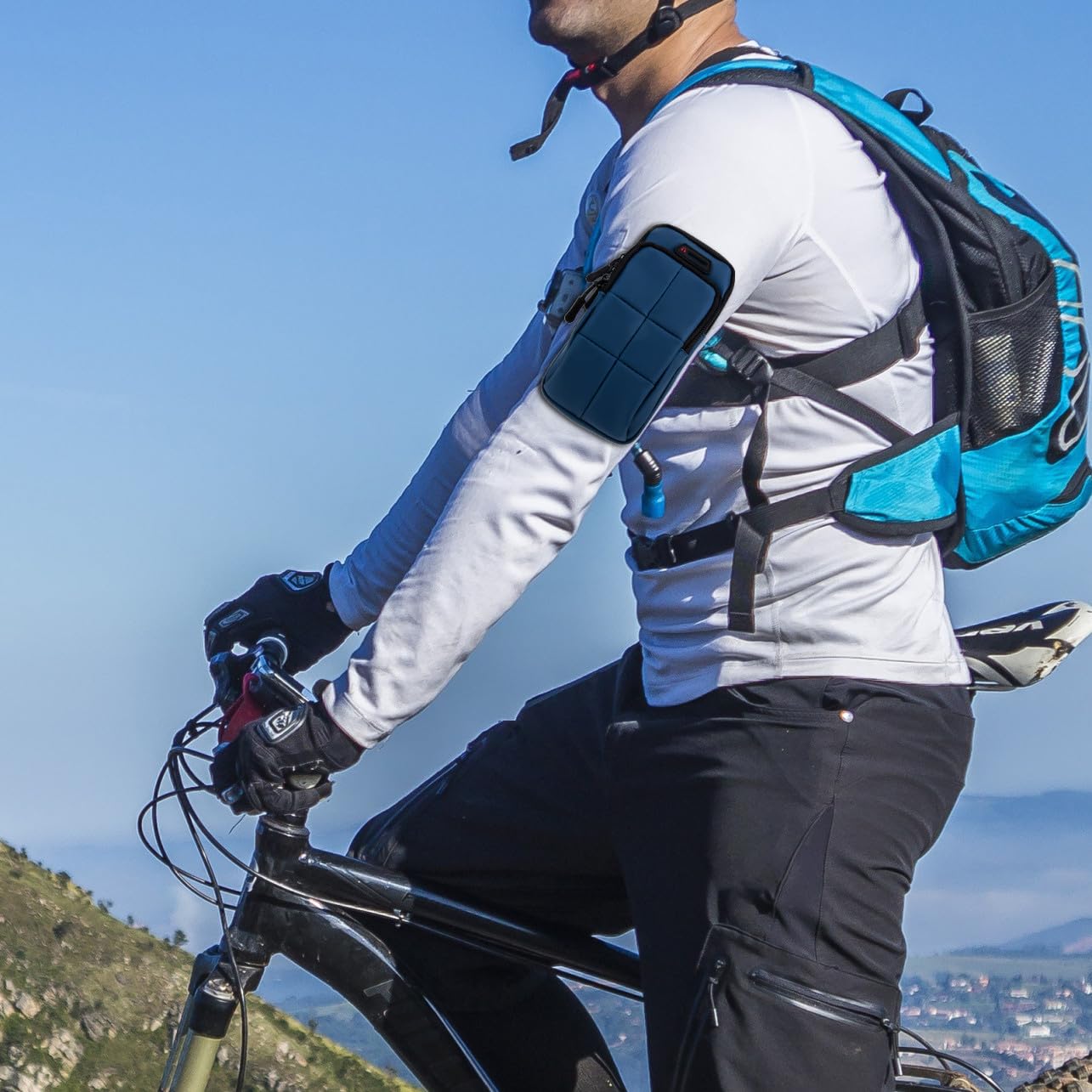 Hemobllo 2pezzi Per Braccio e Traspirante Accessorio e Allenamento Compatibile Smartphone Per Jogging e Attività Outdoor