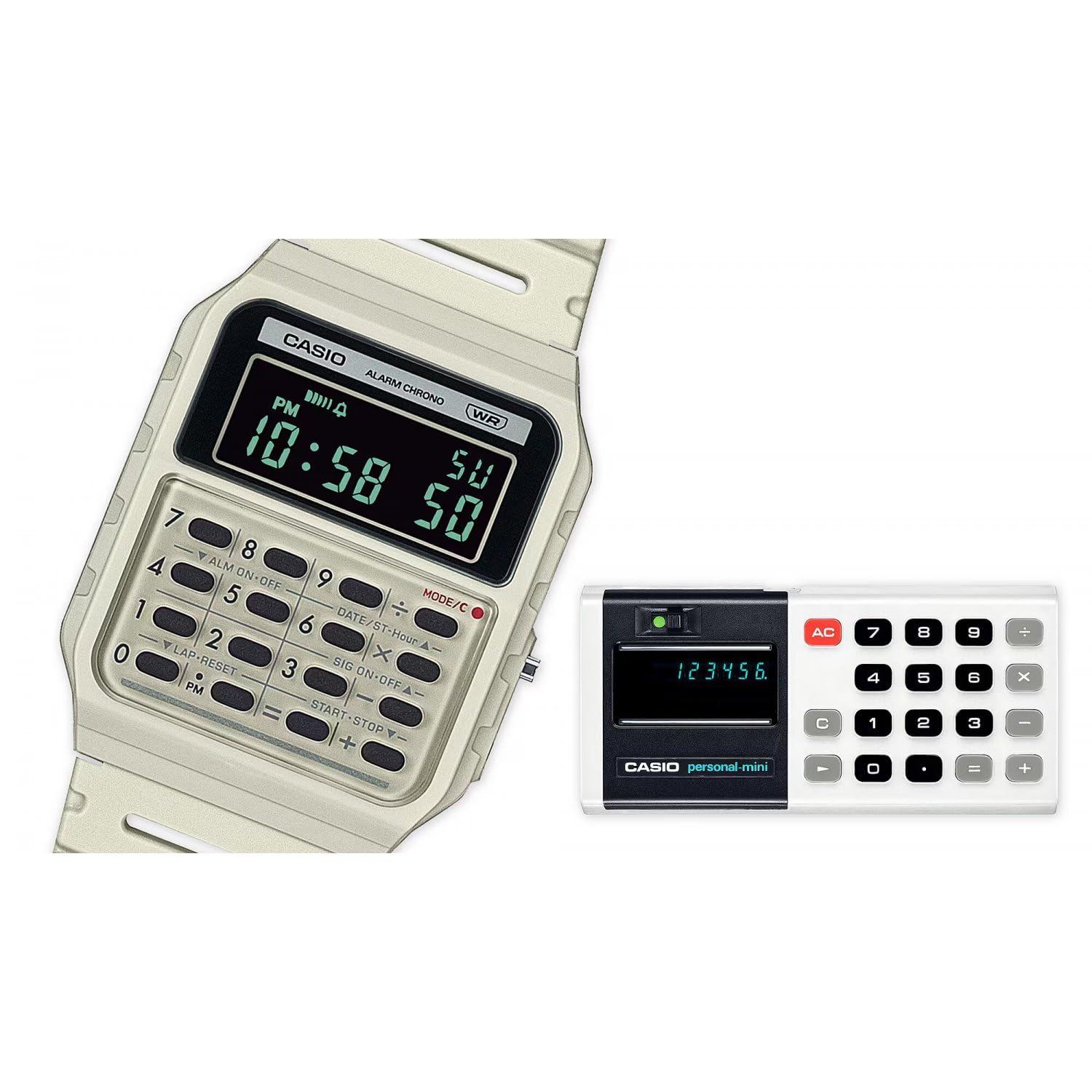 Casio Calcolatrice Vintage Watch CA-53WB-8BEF