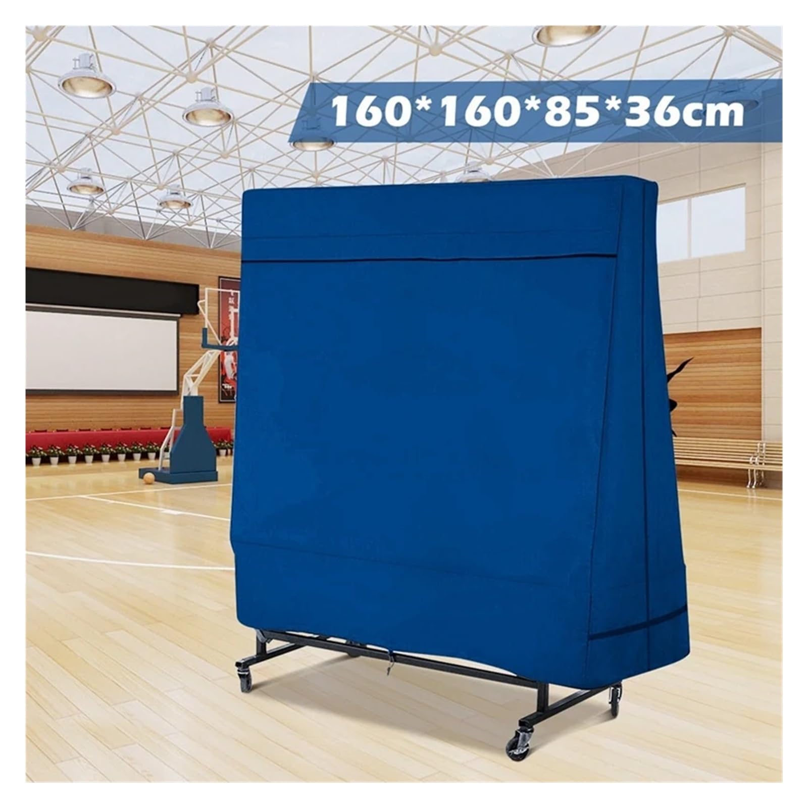 Funda Plegable for Mesa de Ping Pong Exterior, 160 x 85 cm, Impermeable, a Prueba Polvo, Funda Protectora for Muebles para Exteriores e Interiores