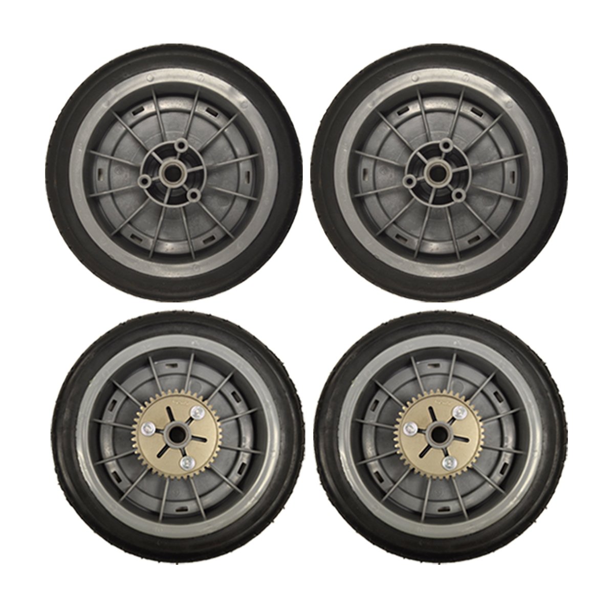Ruedas Delanteras Originales Toro #98-7130 – Pack De 2 Para Super Reciclador (OEM)