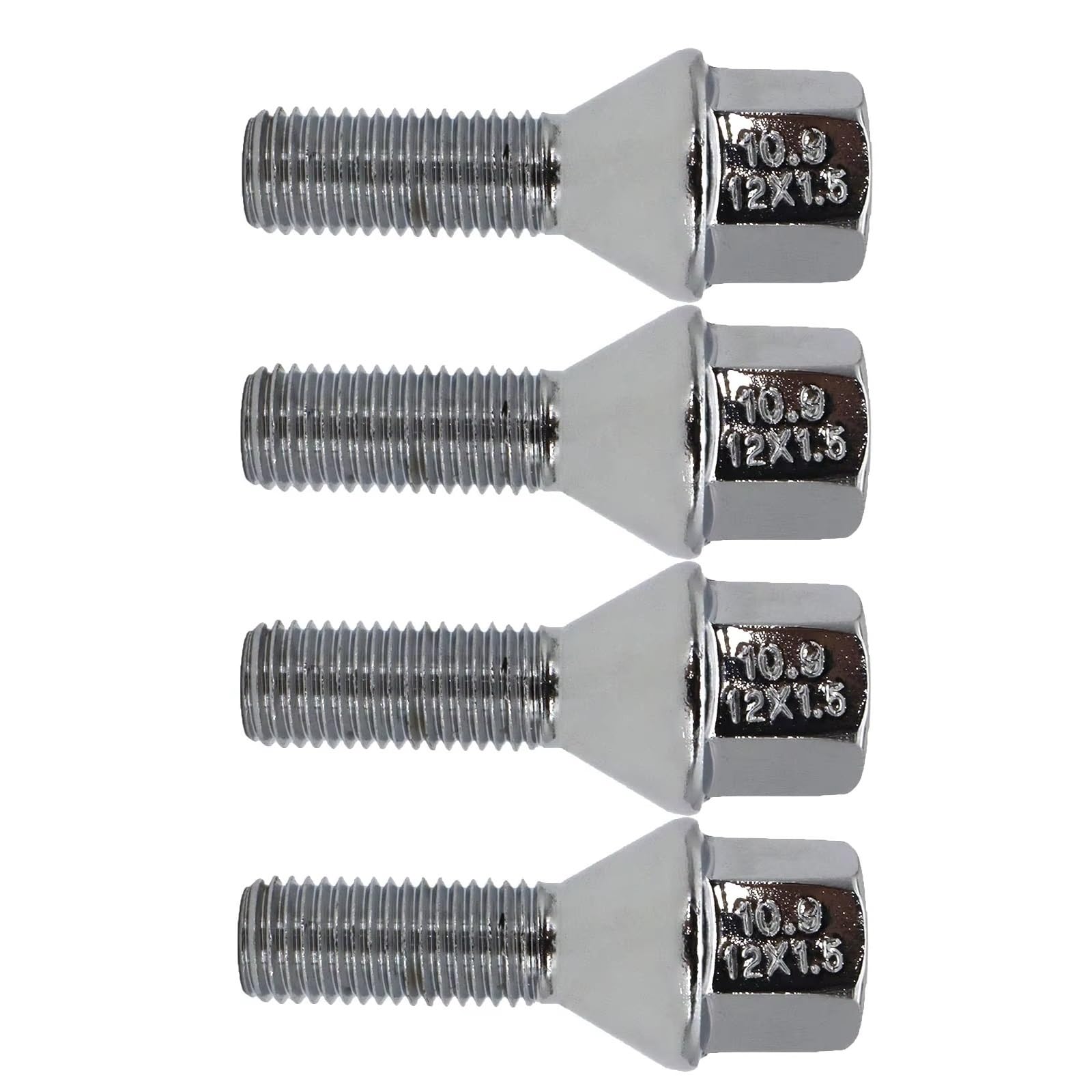 Pernos de rueda M12x1.5 Hex 17mm para BMW Serie 1 E87 y modelos E82 E21 7