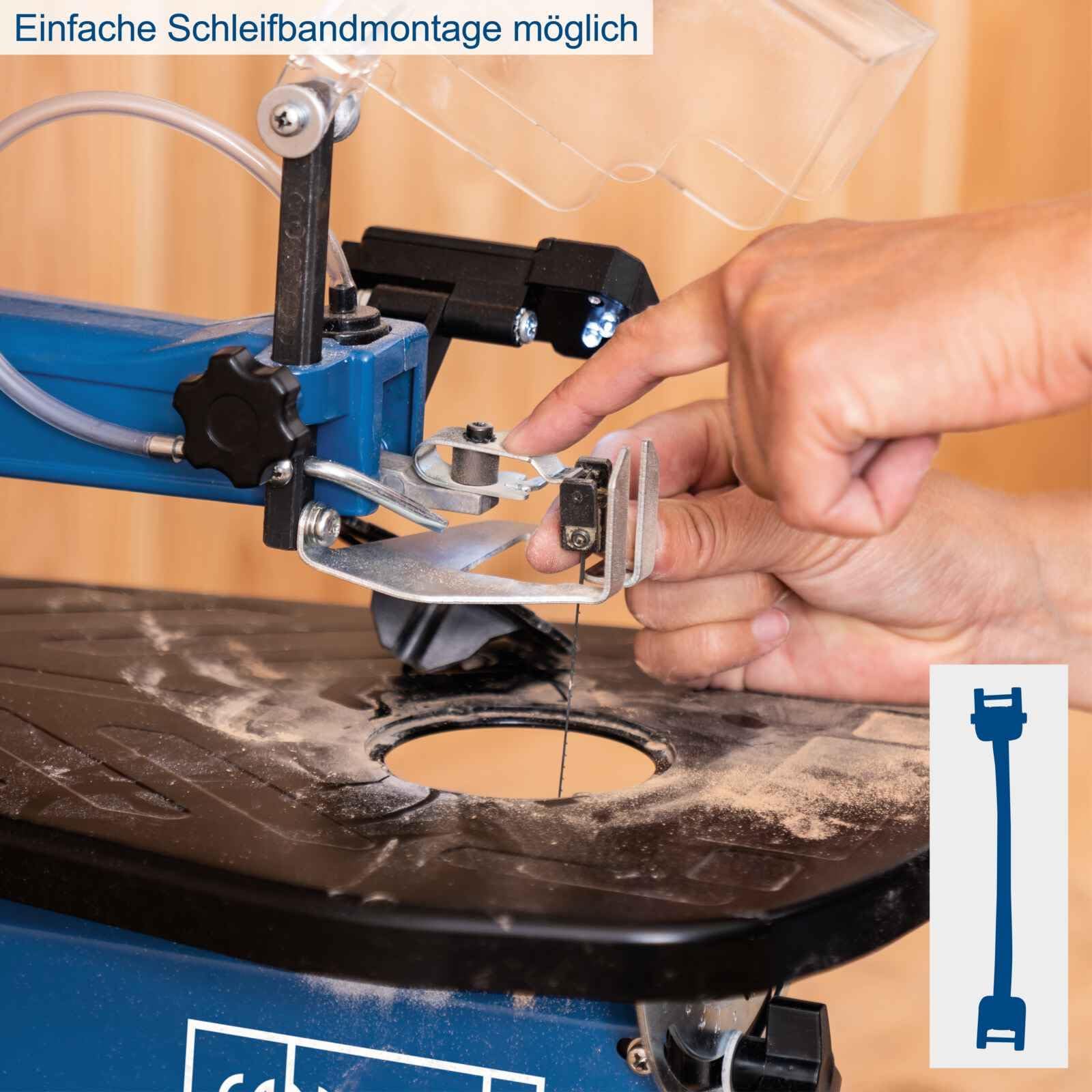 Scheppach Jigsaw DECO MAX con accessori