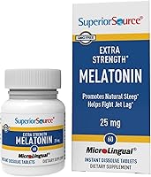 Vista 12 de Superior Source Melatonina 3 mg, tabletas microlingües de disolución rápida, 60 unidades, con manzanilla, apoyo natural para dormir, melatonina